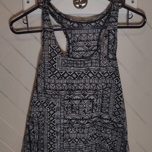 Black & White Tank Top